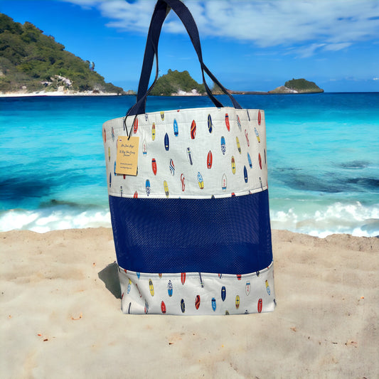 Beach Mesh Bags Pattern by Lyle Enterprises