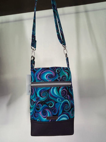 Wanderlust Crossbody Phone Bag Blu Zone Bags